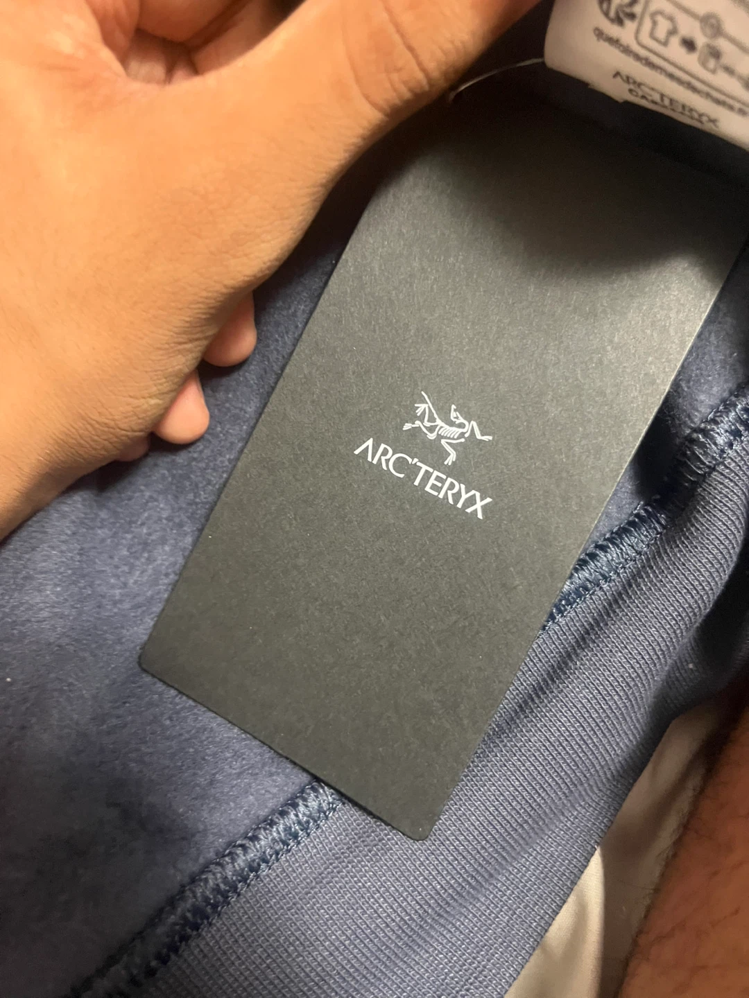 Arc'teryx Emblem Full-Zip Hoody M - DK Stratus - Small - photo 3