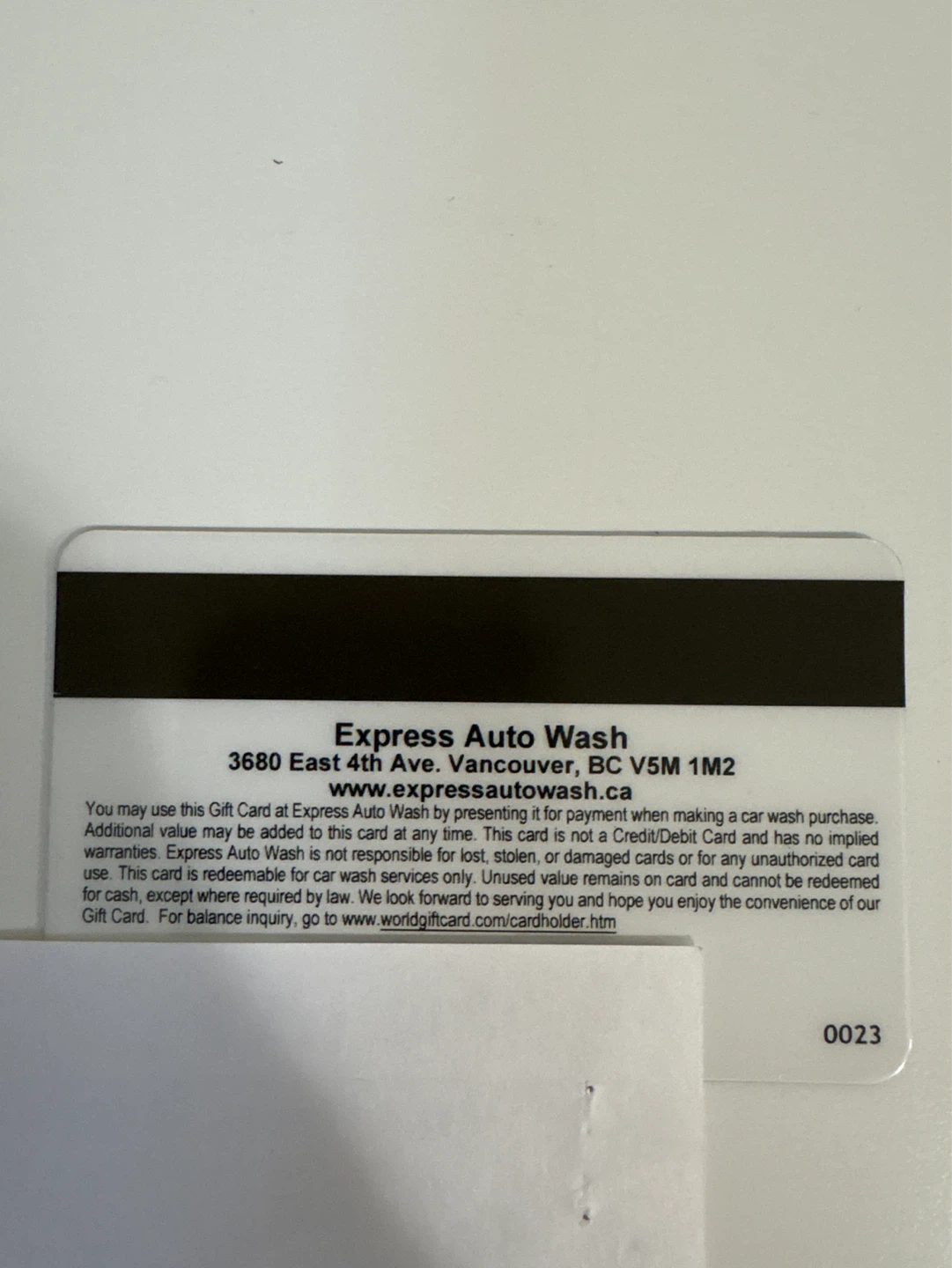 $100 Express Auto Wash Gift Card - photo 2