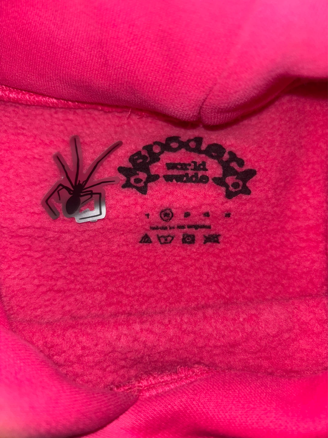 Spider Worldwide Hoodie - Pink - Medium 100% authentic - photo 3