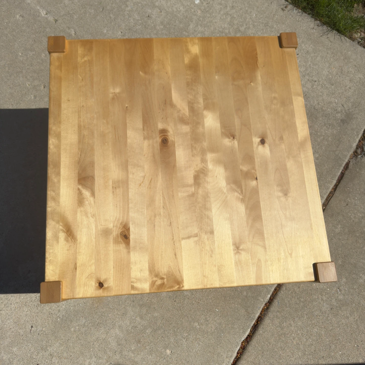 IKEA Norrebo coffee table, discontinued, solid wood table - photo 2