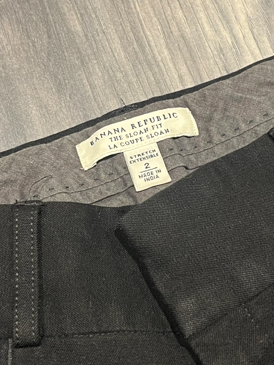 Banana Republic Cotton Black Trousers | Women - photo 2