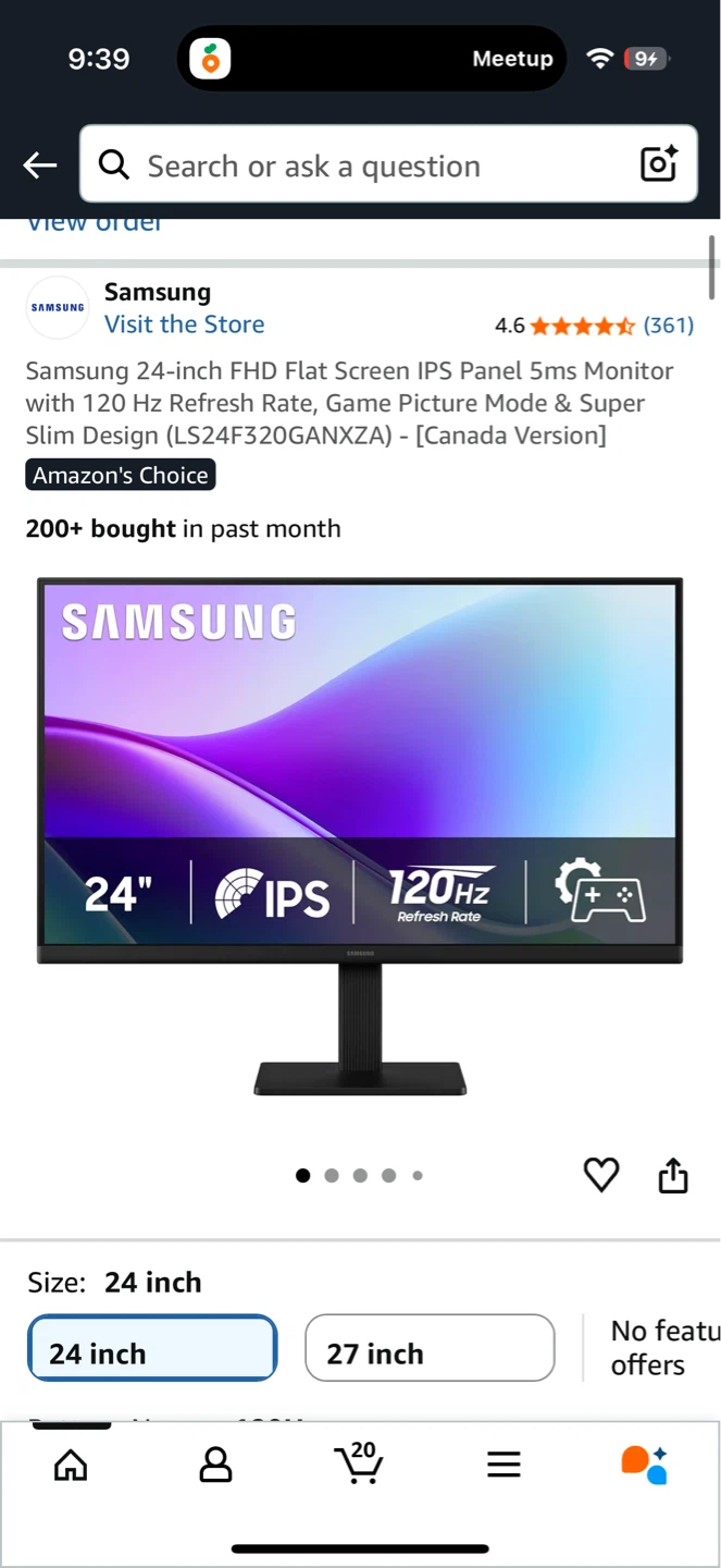 Samsung 24-inch FHD IPS Monitor - photo 3