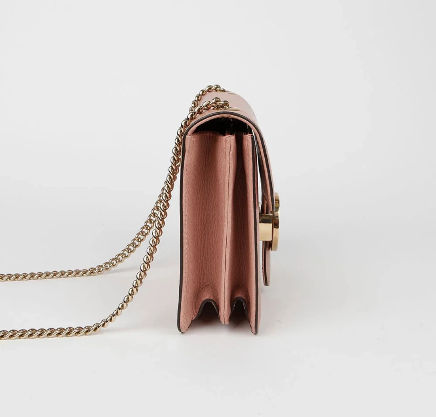 Gucci Pink Leather Marmont Shoulder Bag - photo 4