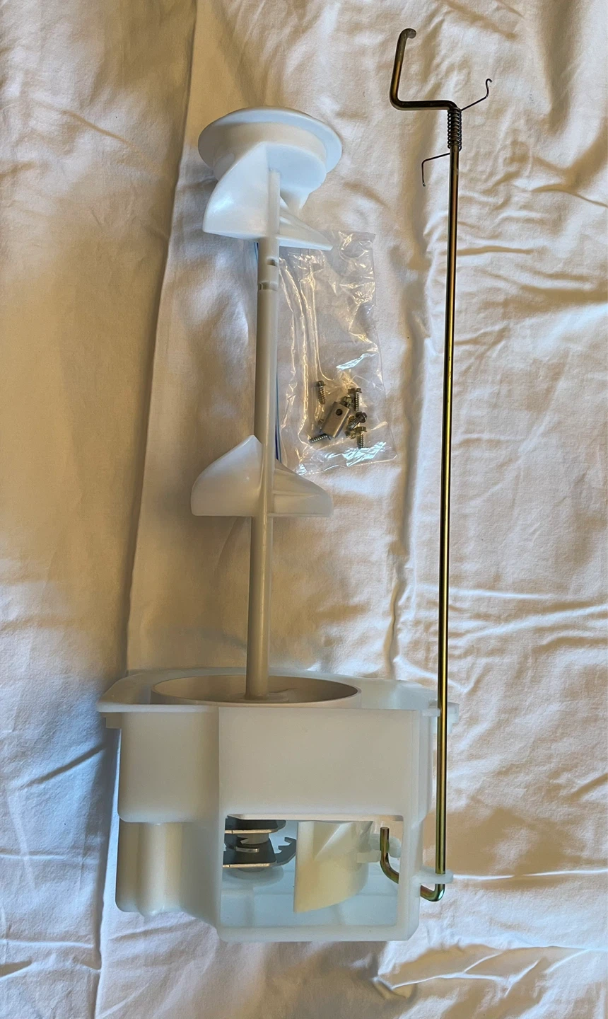 White Plastic Ice Maker Auger Motor Assembly - photo 2