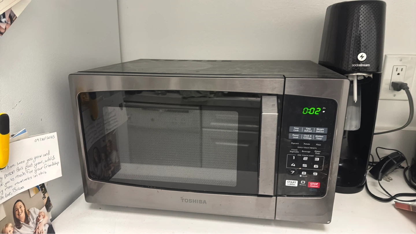 Toshiba Stainless Steel Microwave