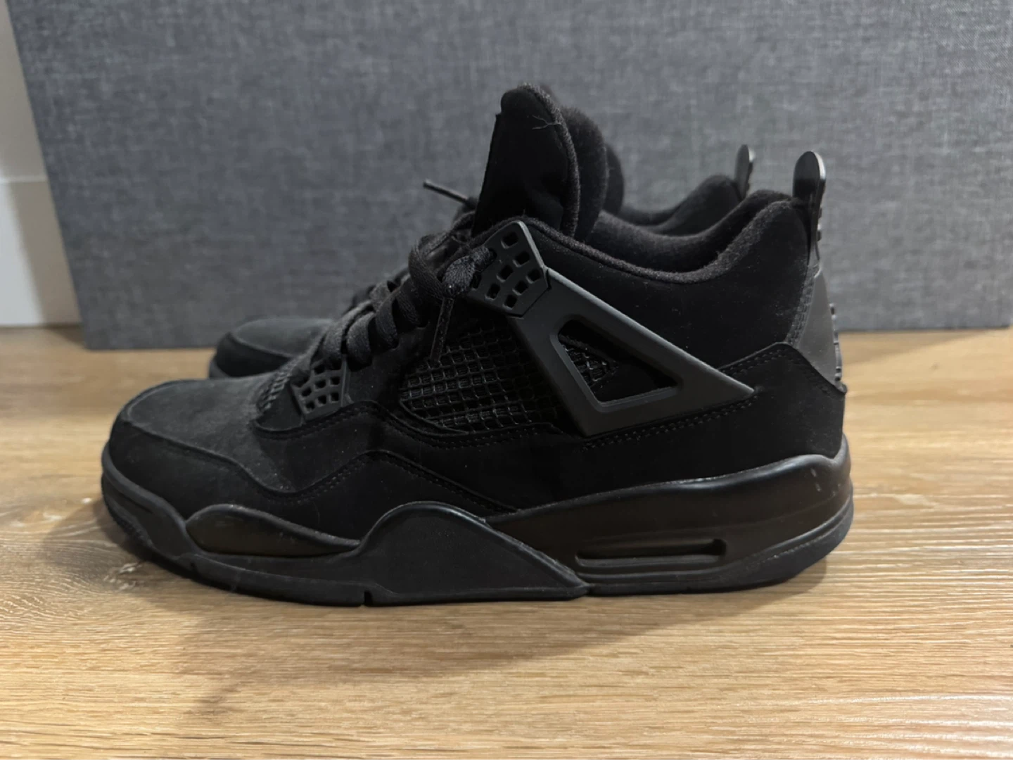 Air Jordan 4 Retro Black Cat 2020 Size 12 - photo 3