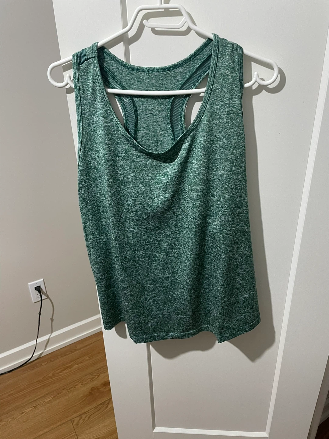 Green Racerback Tank Top