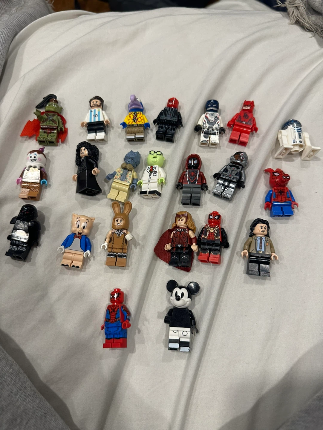 Assorted LEGO Minifigures Collection