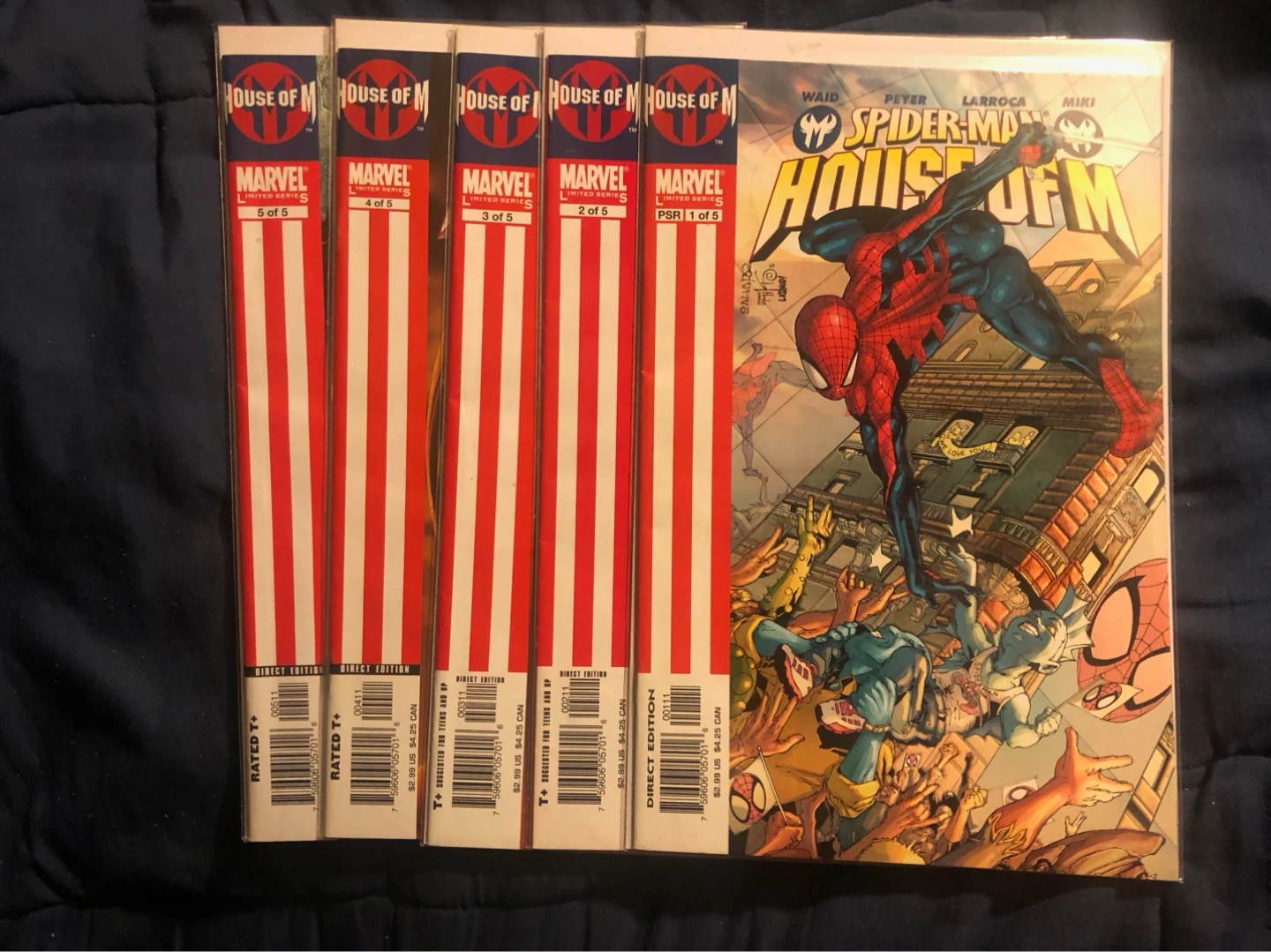 Spider-Man House of M 1-5