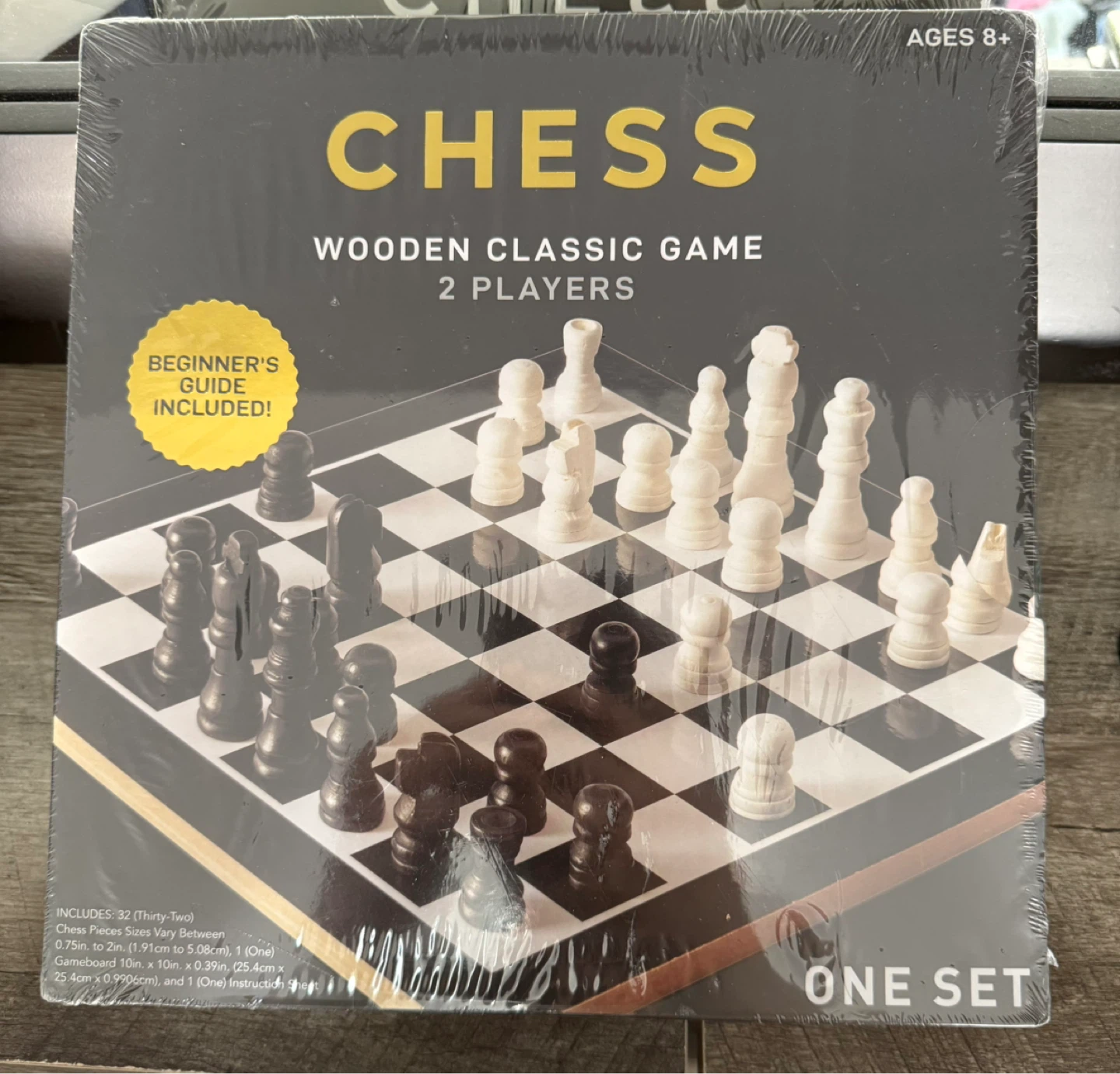 Wooden Classic Chess Game for 2 Players - photo 2