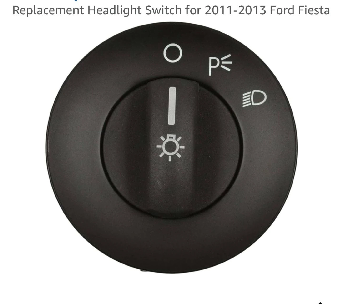 Replacement Headlight Switch for 2011-2013 Ford Fiesta