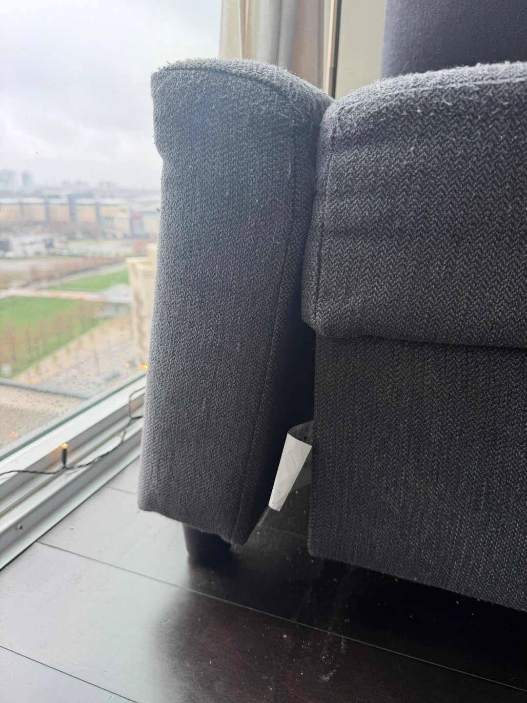IKEA FRIHETEN Corner Sofa-Bed with Storage – Dark Grey - photo 5