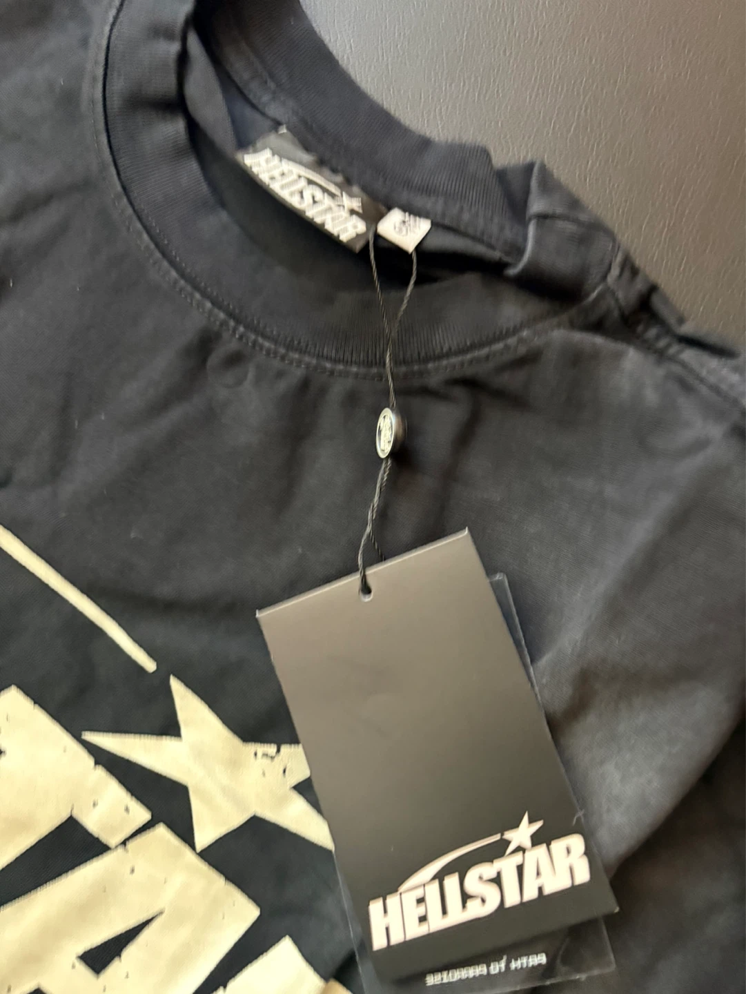 HELLSTAR Graphic T-Shirt Black Size S - photo 3
