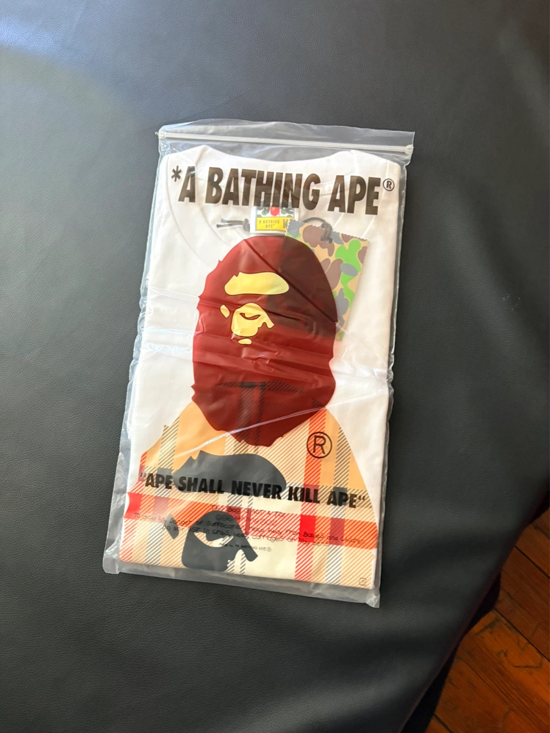 A Bathing Ape White Graphic T-Shirt
