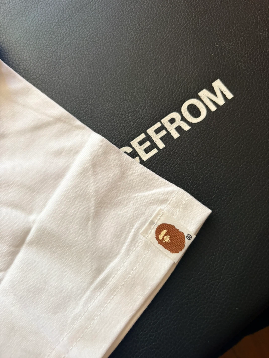A Bathing Ape White Graphic T-Shirt - photo 3