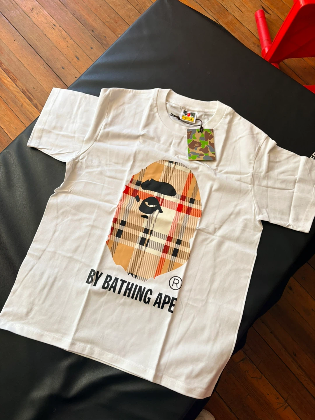 A Bathing Ape White Graphic T-Shirt - photo 2