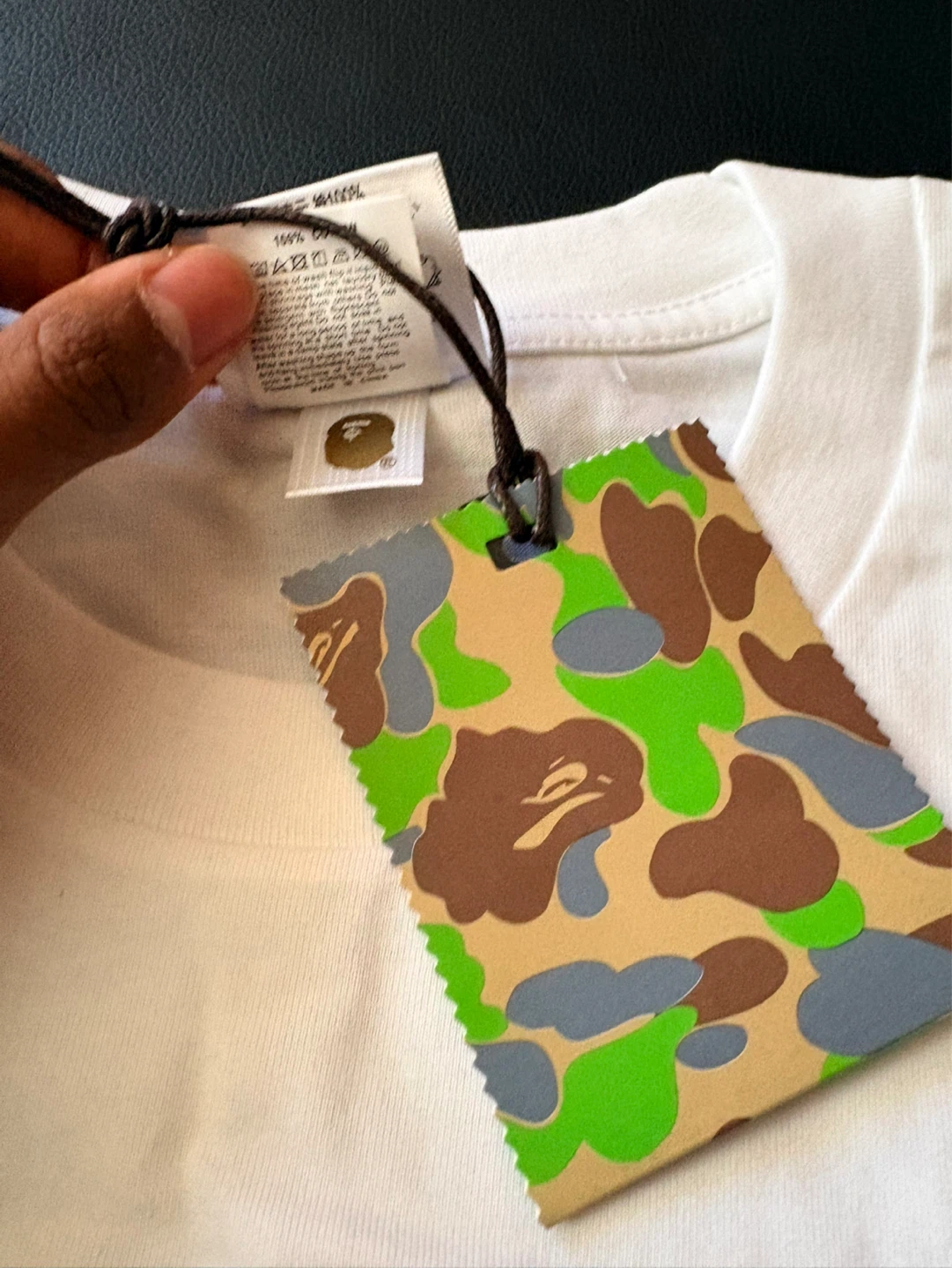 A Bathing Ape White Graphic T-Shirt - photo 4