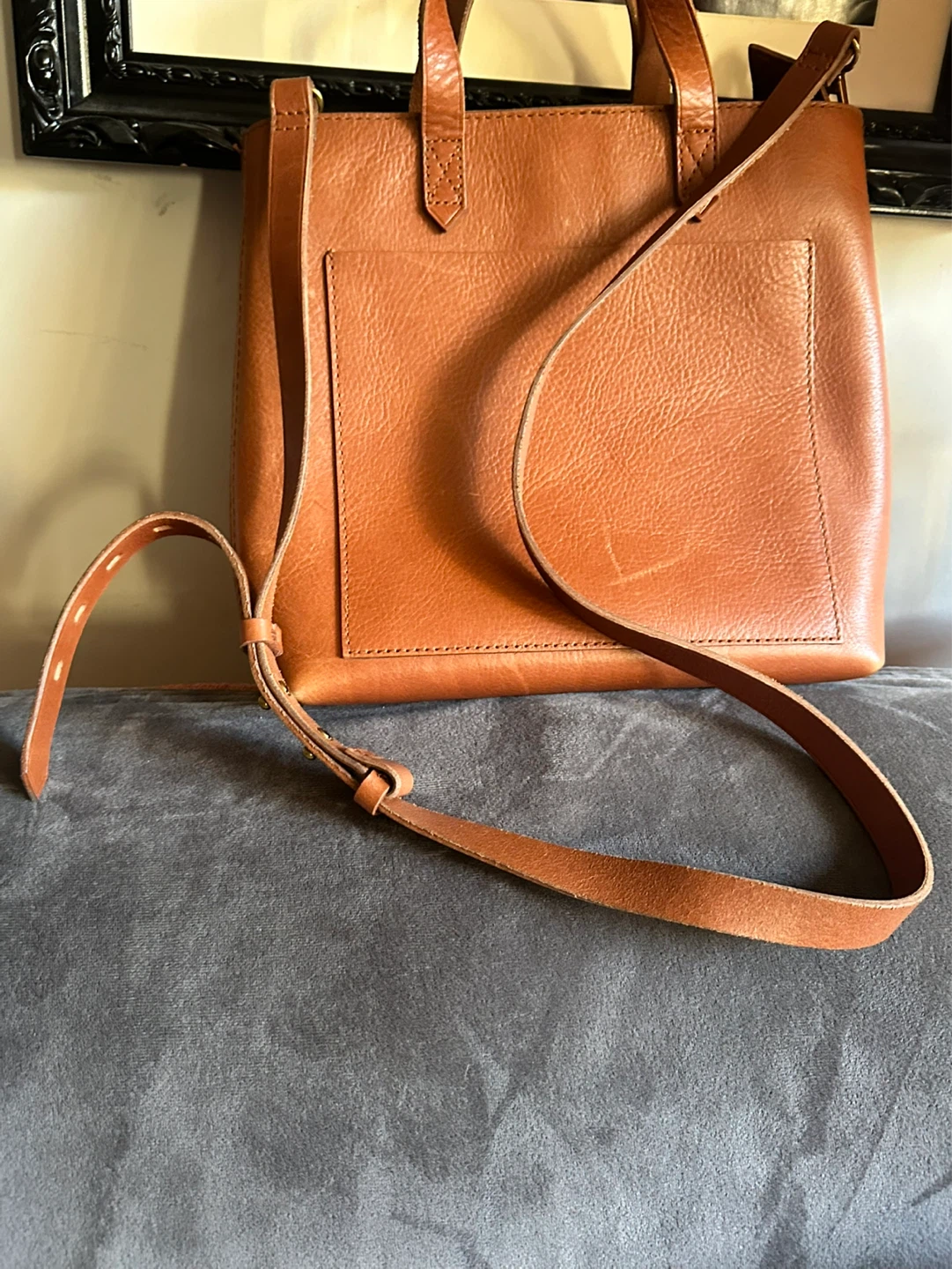 Madewell Transport Small Tote Crossbody Bag Brown - photo 5