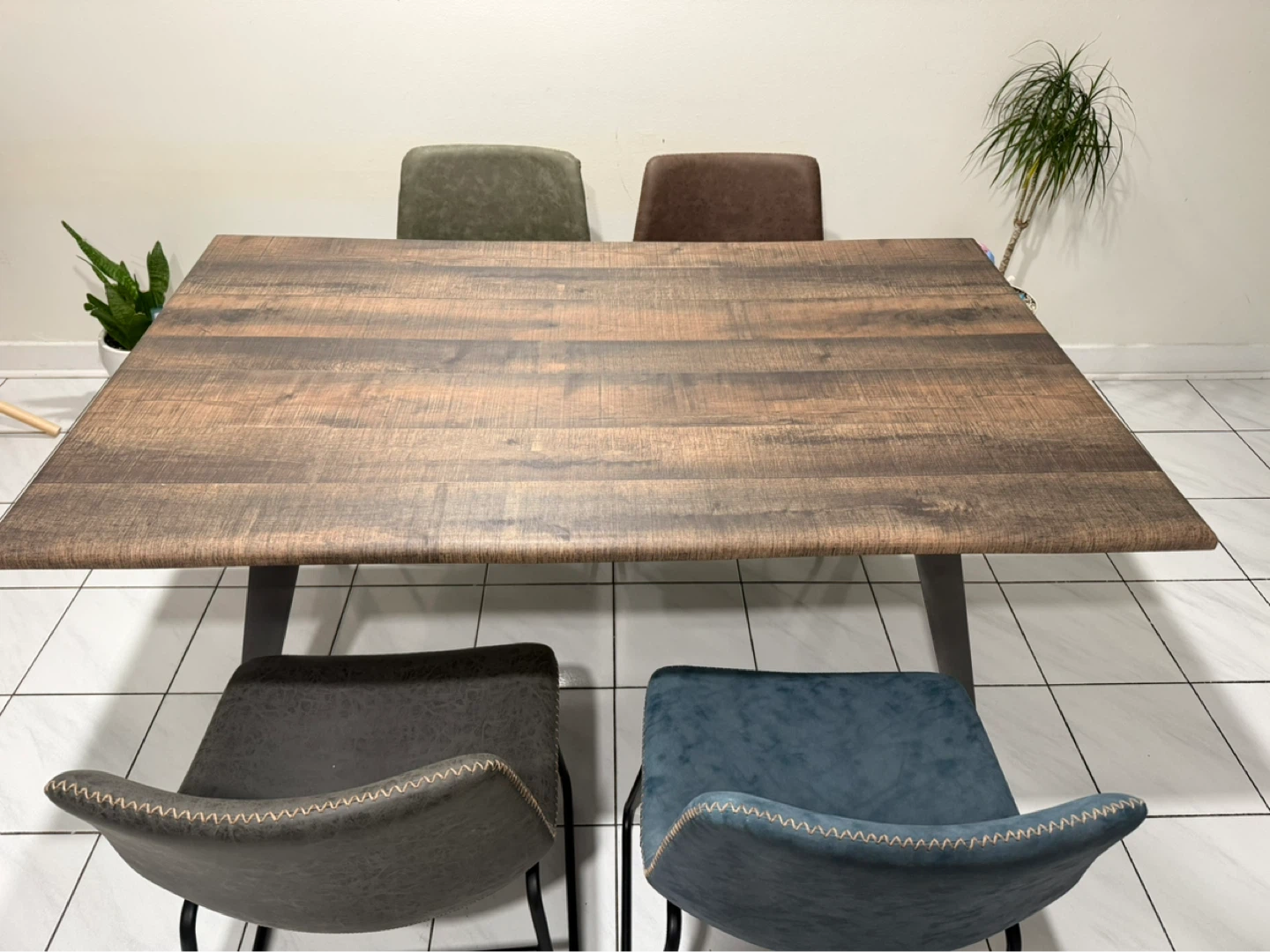 Rustic Wood Dining Table