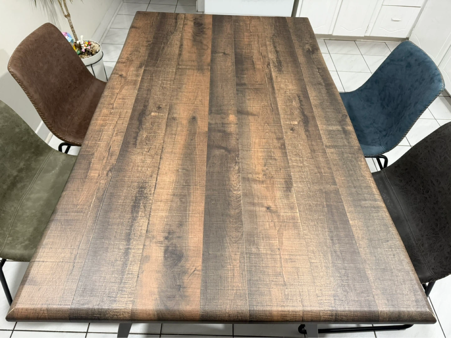 Rustic Wood Dining Table - photo 2