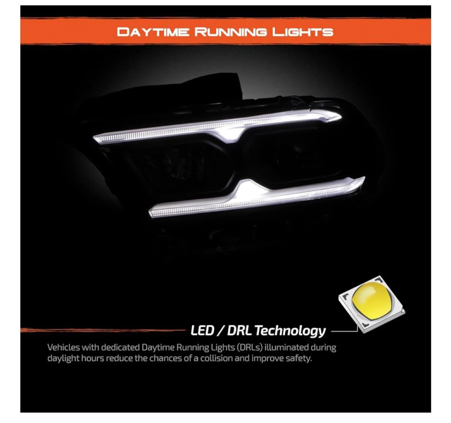 LED Headlight Assembly for Dodge Durango - photo 2