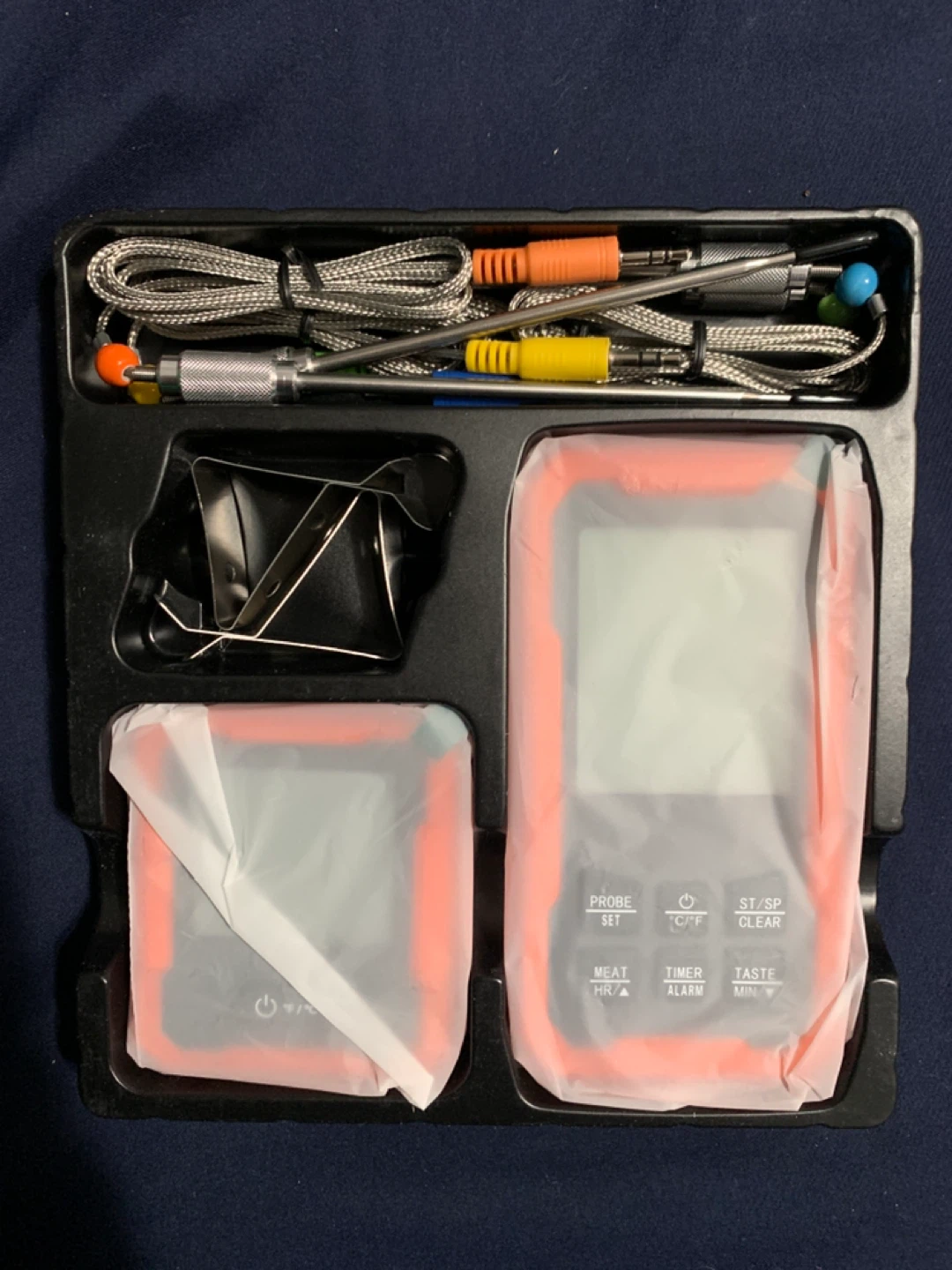 4 Probes Wireless Digital Meat Thermometer Model No. FM126