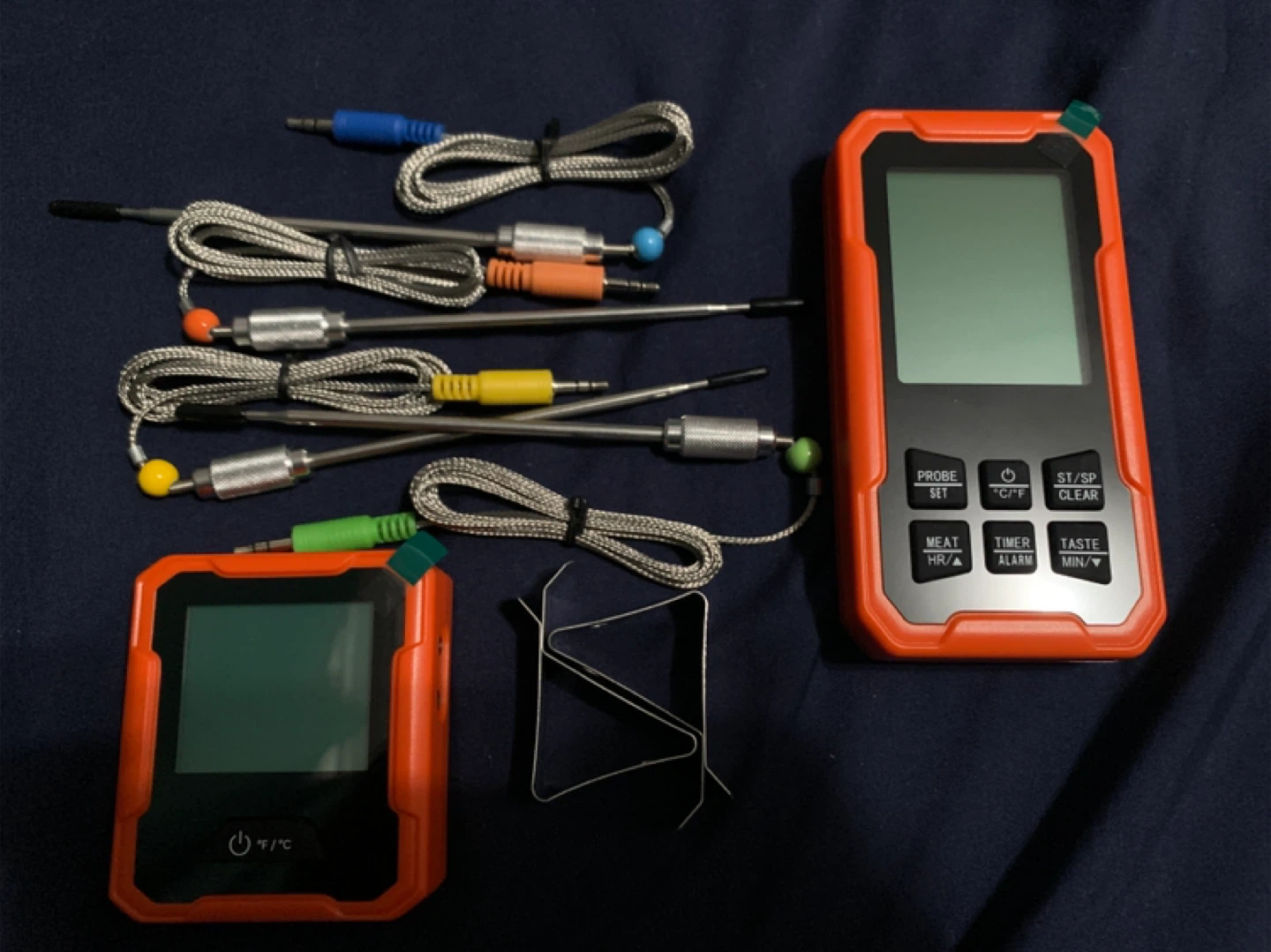 4 Probes Wireless Digital Meat Thermometer Model No. FM126 - photo 3