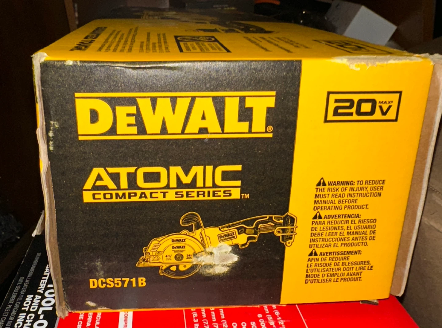 DEWALT ATOMIC 20V MAX Circular Saw DCS571B - photo 3