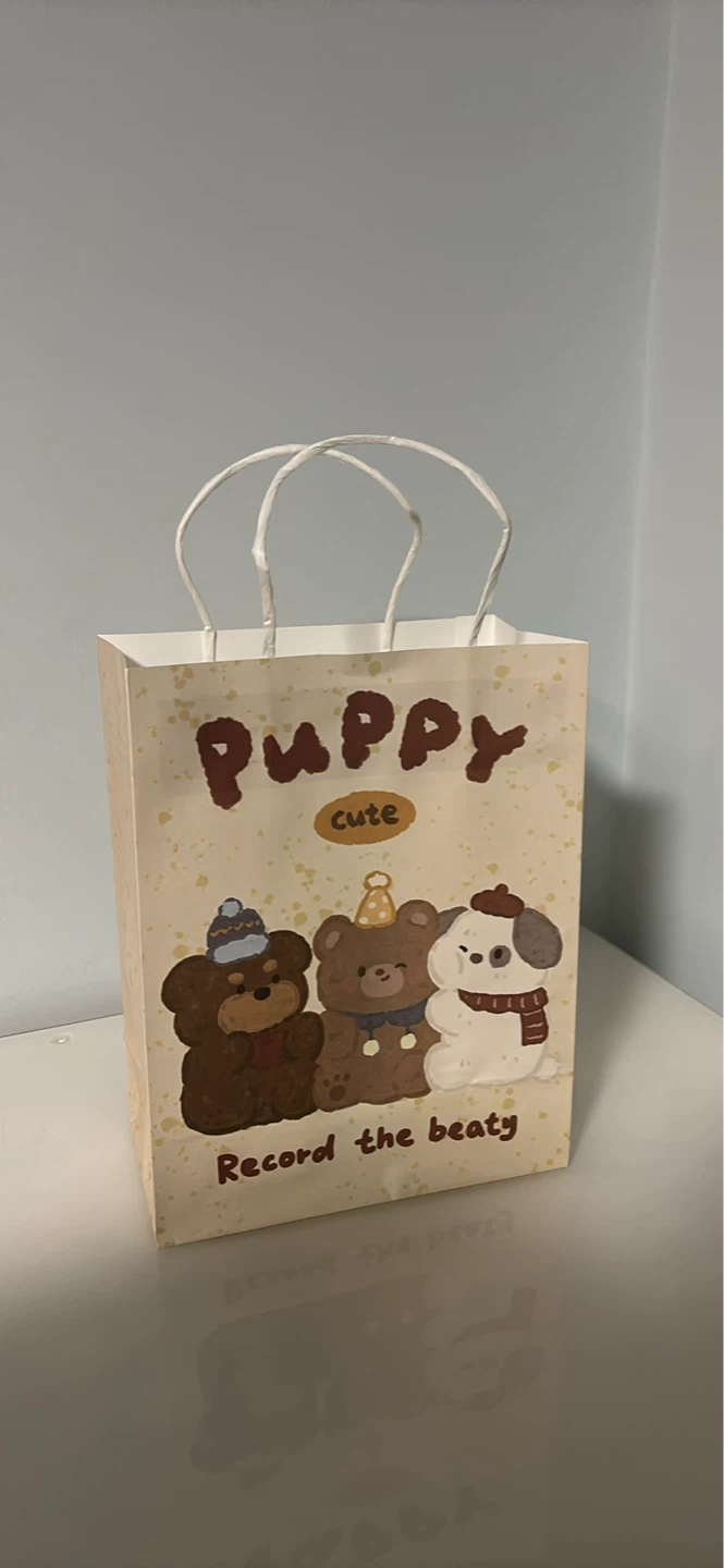 20 pcs Cute Puppy Bear Animal Paper Gift Bags - photo 5