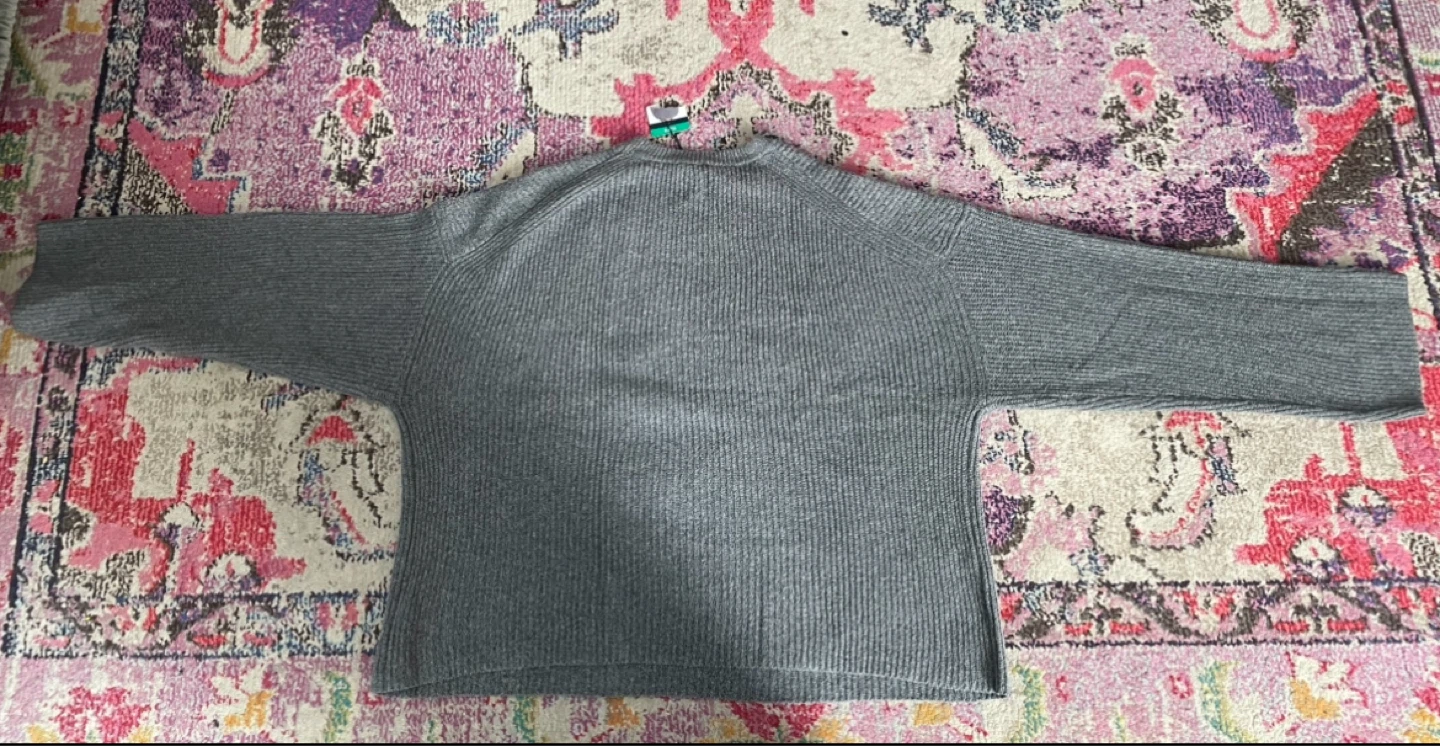 GAP Grey Ribbed Sweater XL/TG - photo 2