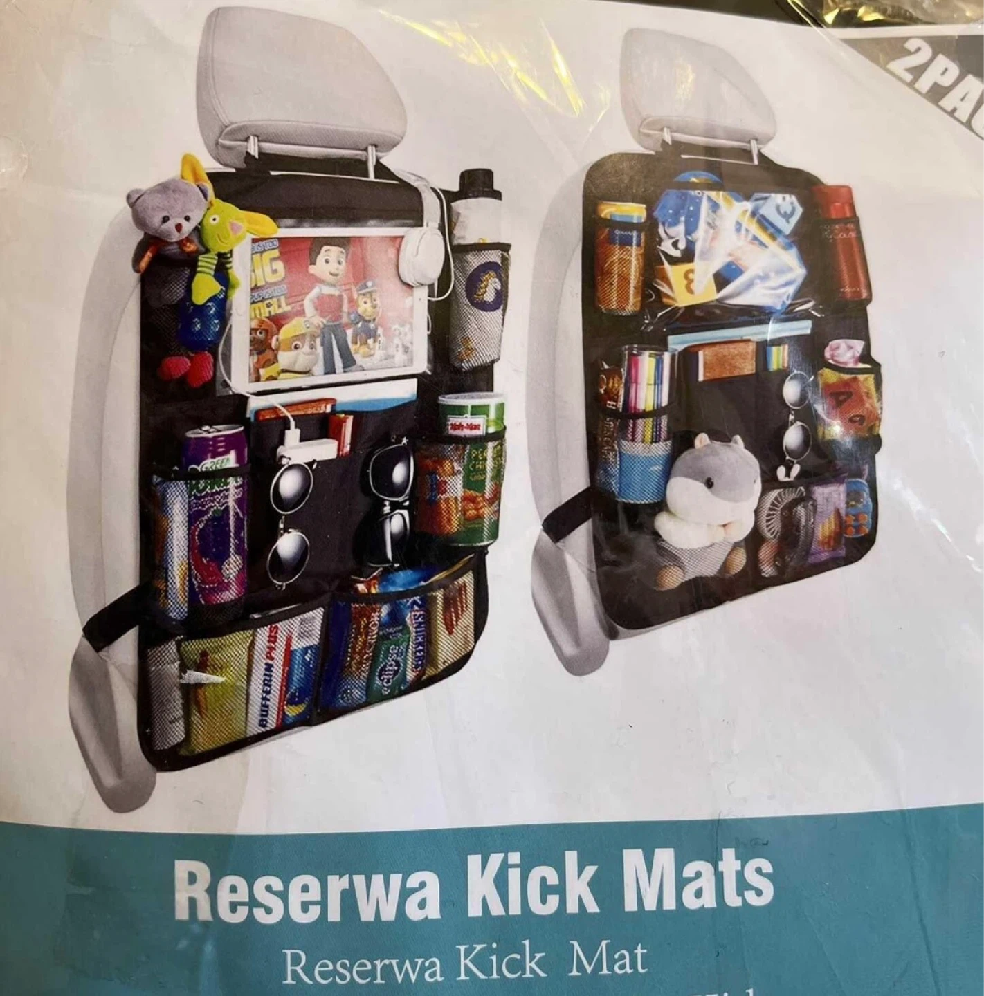 CAR BACKSEAT ORGANIZERS & KIDS TRAVEL TRAY - photo 4