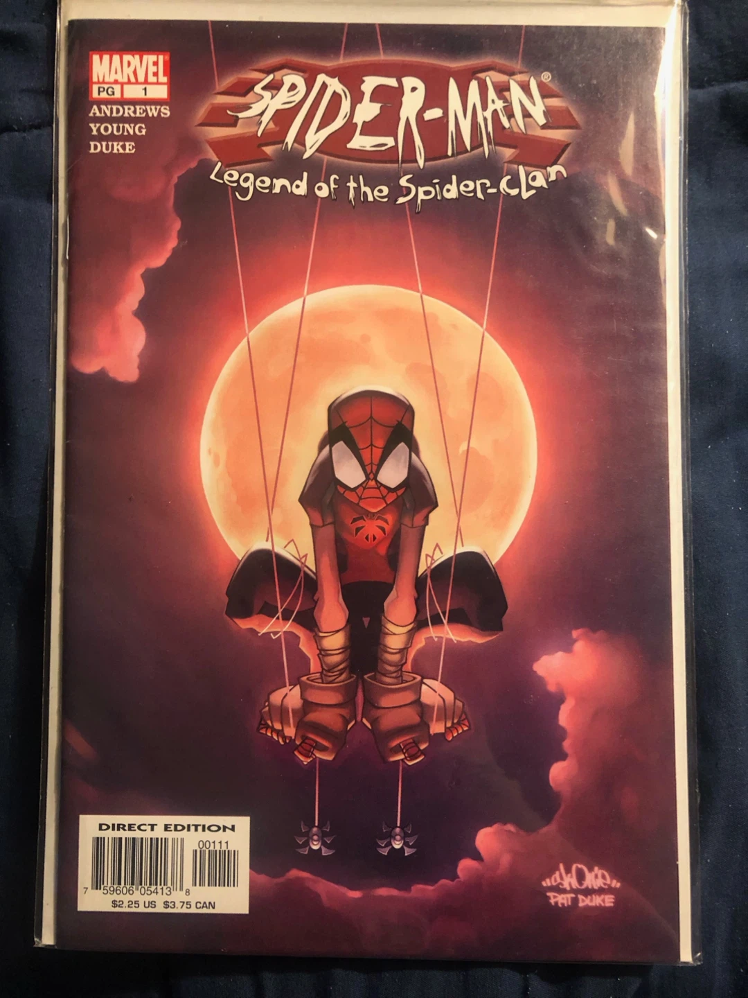 Spider-man legend of the spider-clan