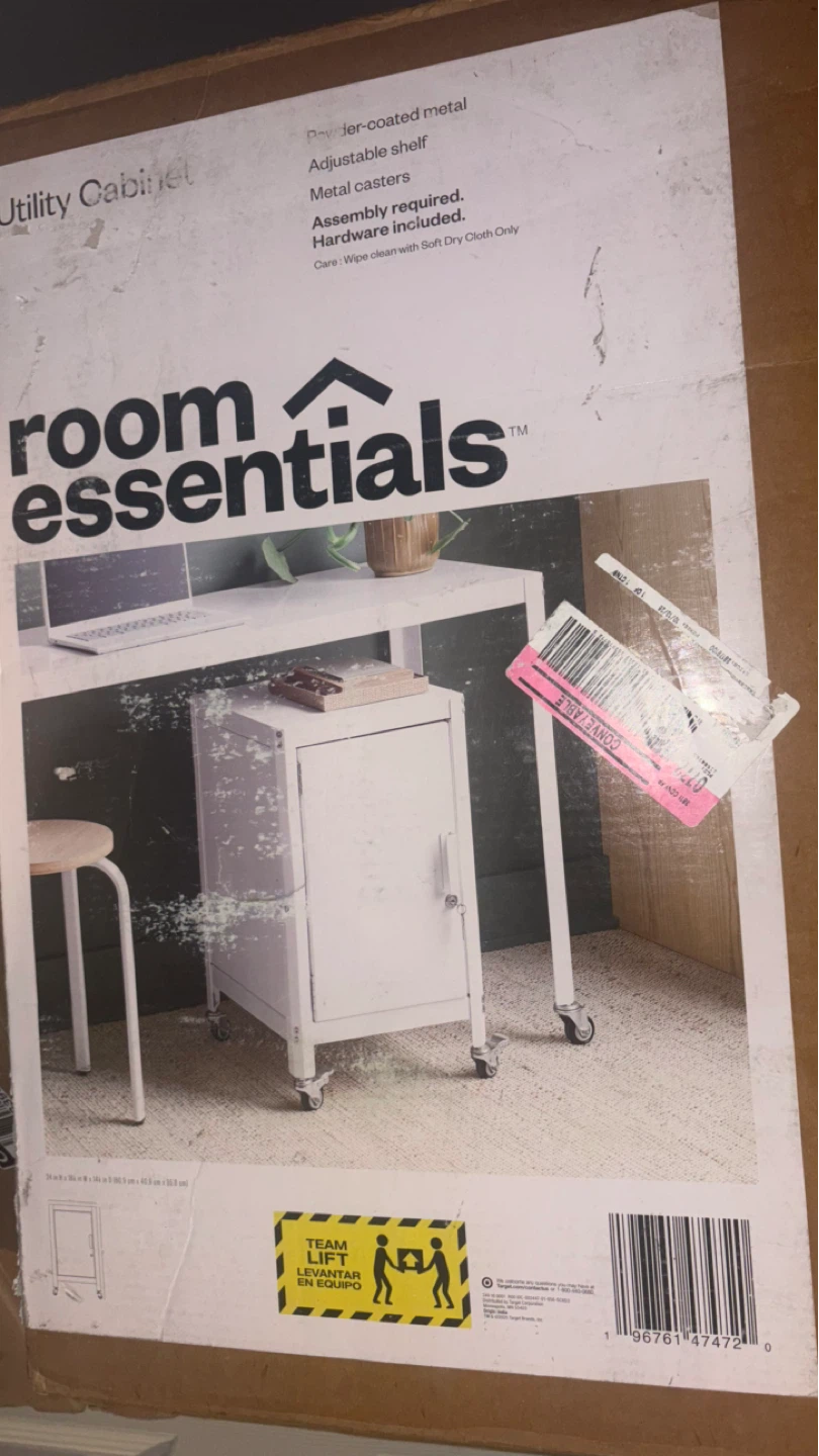 Room Essentials Metal Rolling Locker Storage Cabinet - photo 3