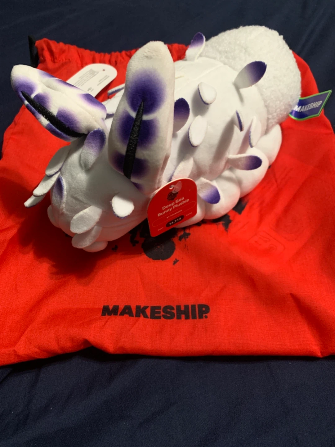 Makeship Deep Sea Bunny Plushie By Pressure Video Game Plush