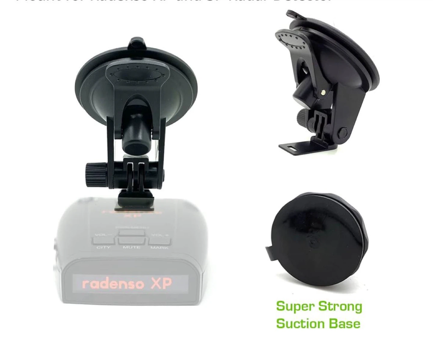Radenso XP Radar Detector Suction Cup Mount - photo 4