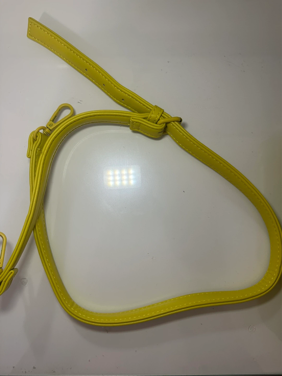 Zara Yellow Puffer Tote Bag - photo 2