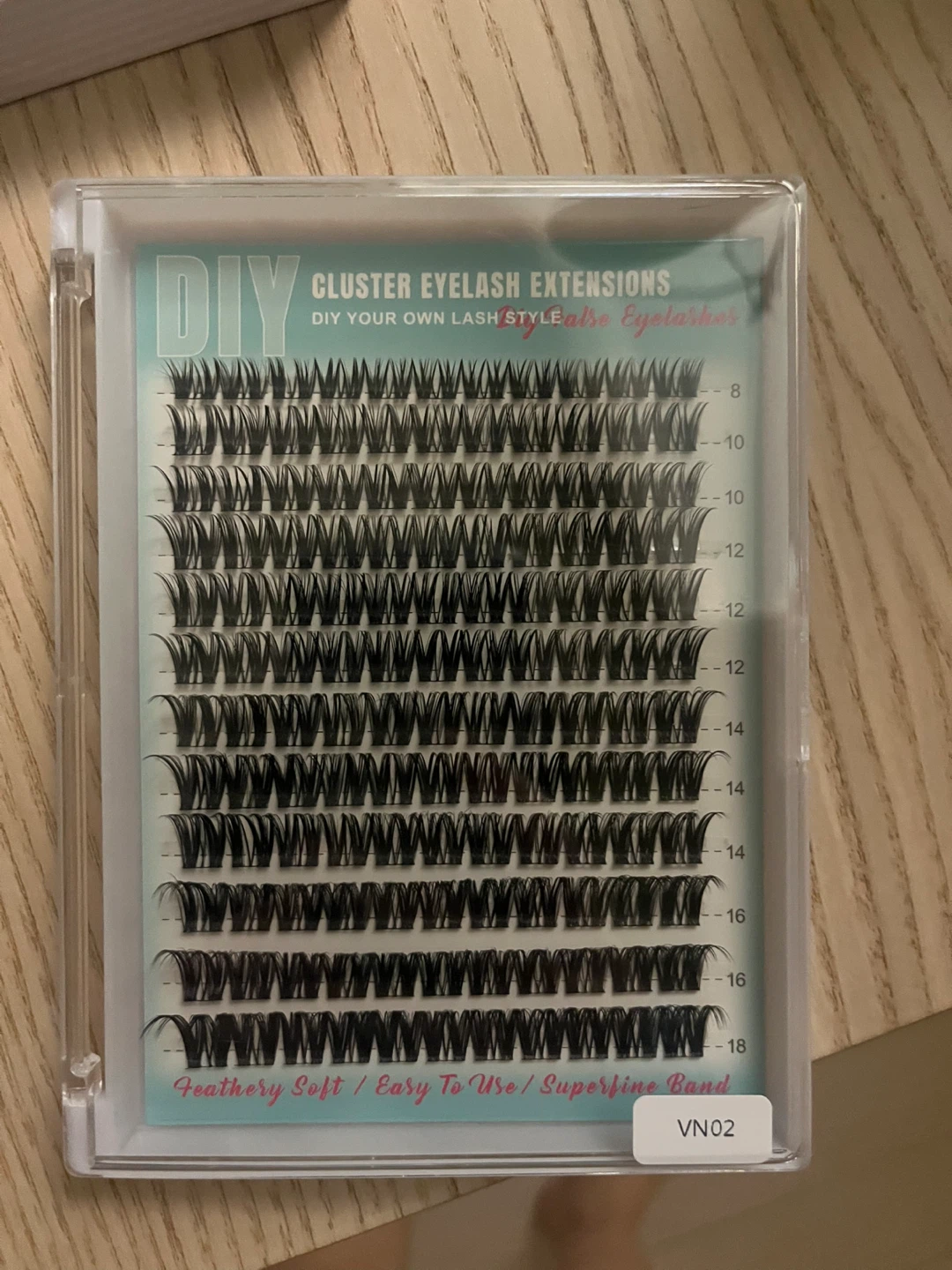 DIY Cluster Eyelash Extensions - Assorted Lengths
