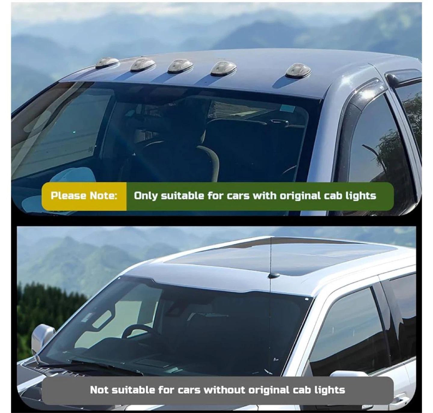 R&F Auto LED Cab Roof Lights for Ram 2500/3500 (2003-2018) - photo 3