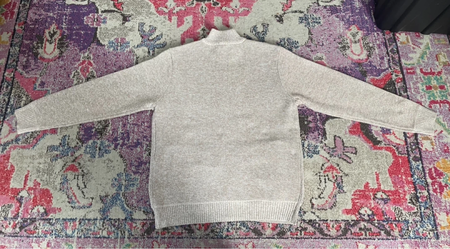 Buffalo David Bitton Men's Zip-Up Sweater - Beige - Large - photo 2