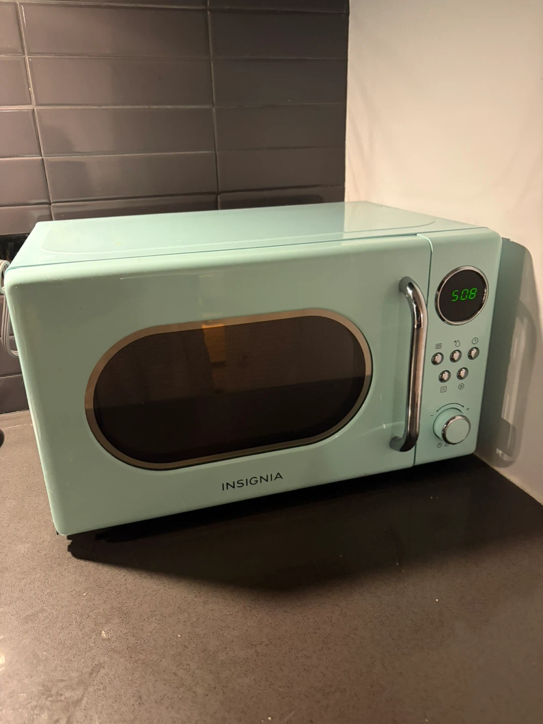 Insignia Retro Microwave - Teal