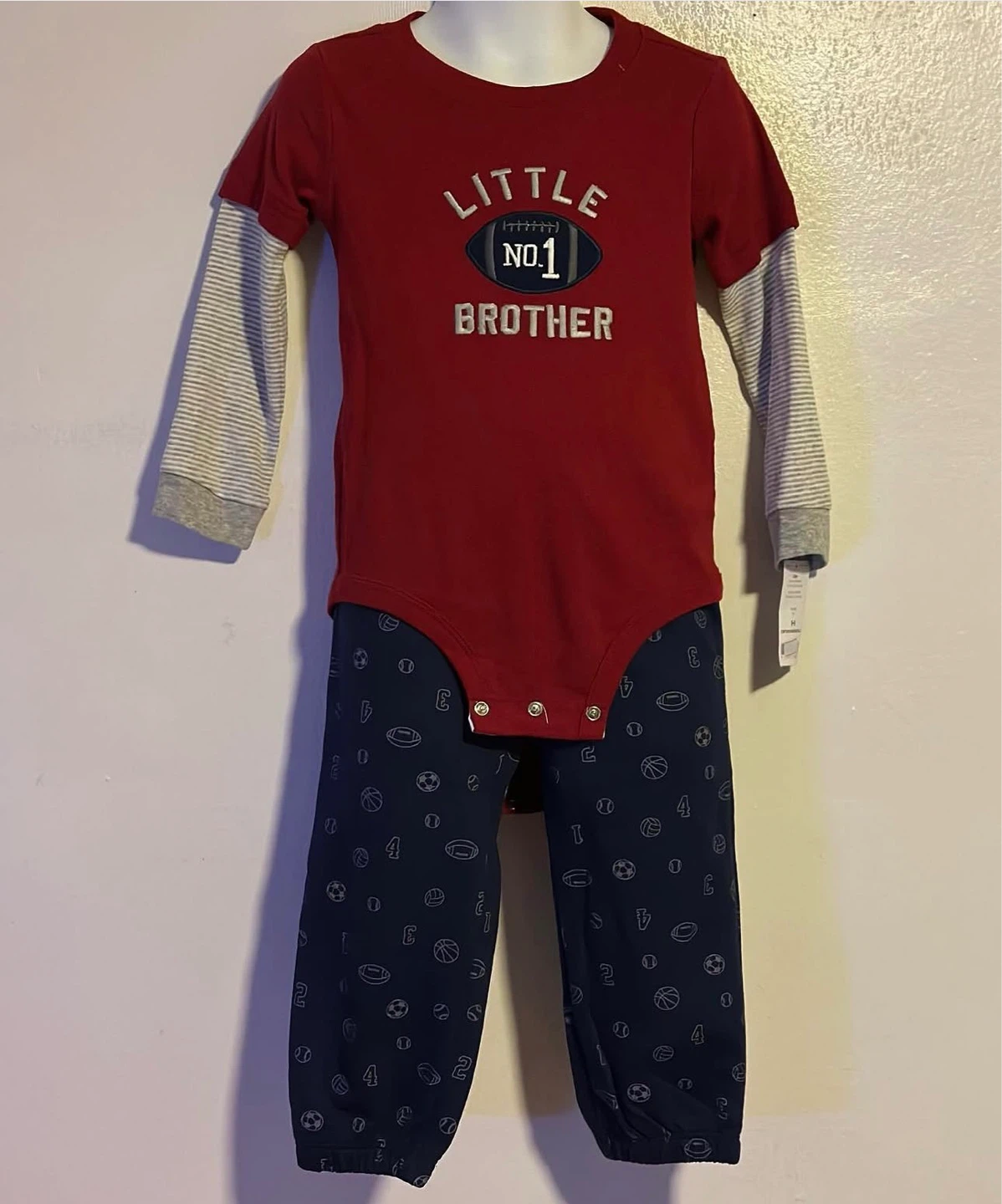 BOYS 2PC JOGGERS SUITE(SIZE:24 MONTHS) - photo 2