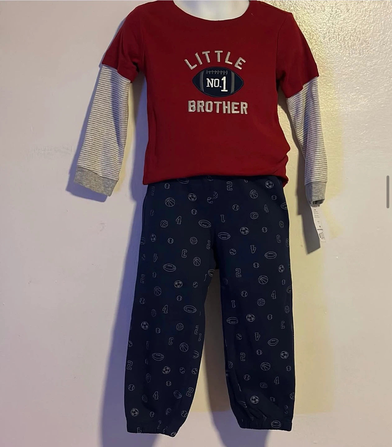 BOYS 2PC JOGGERS SUITE(SIZE:24 MONTHS)