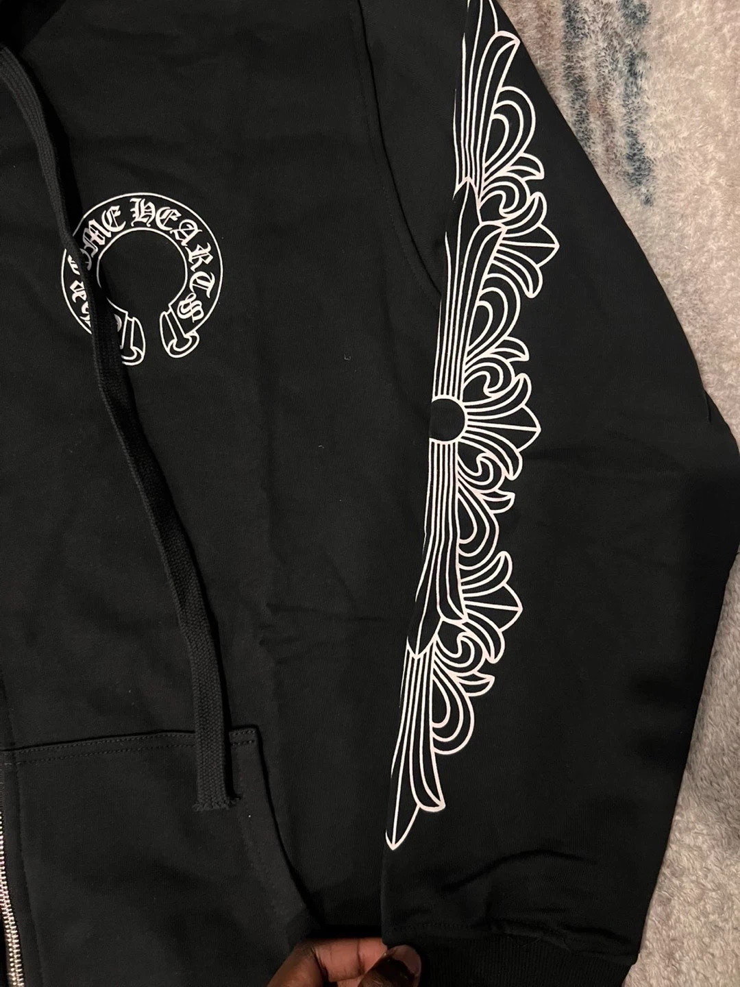Chrome Hearts Black Hoodie