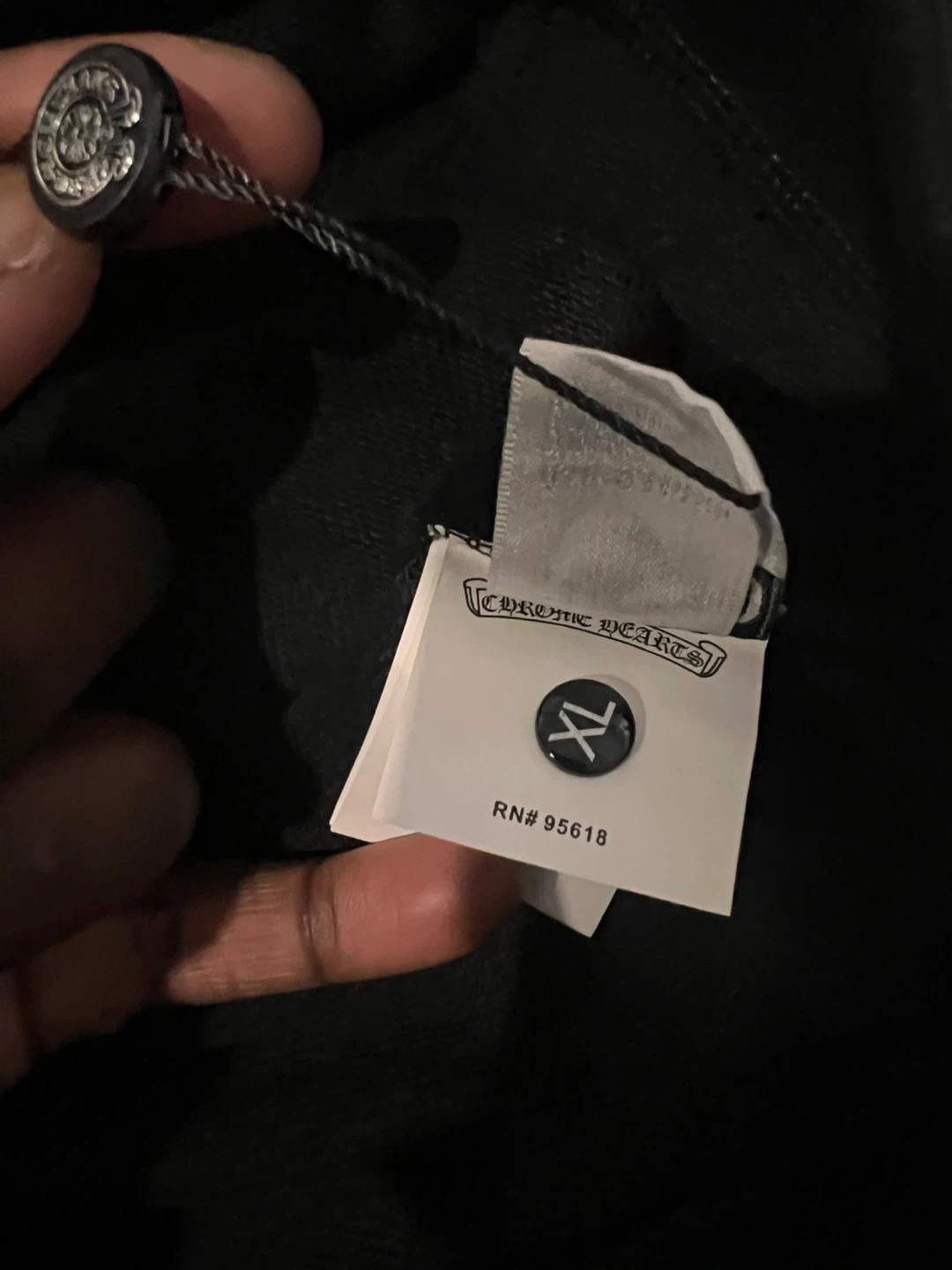 Chrome Hearts Black Hoodie - photo 3