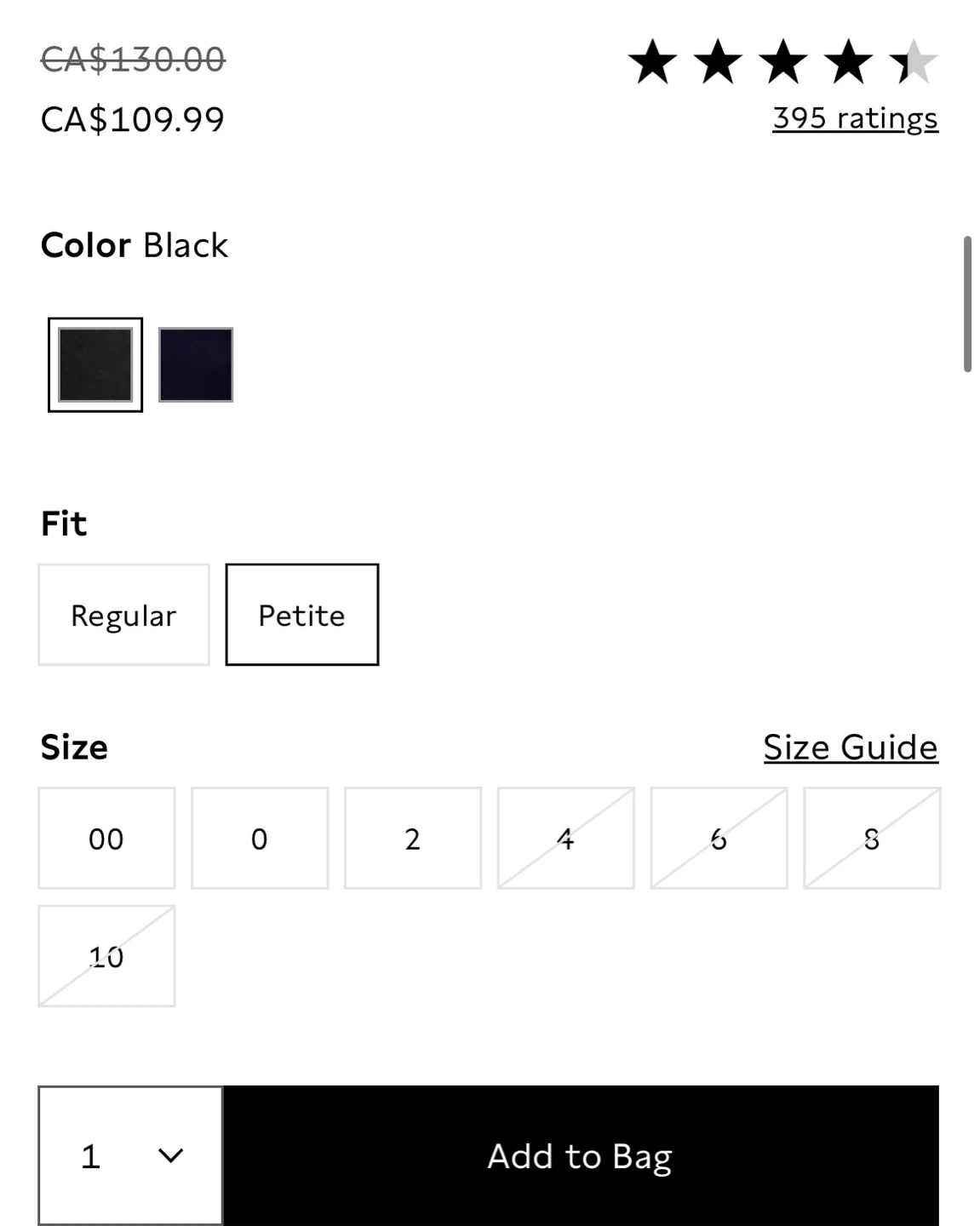 Banana Republic Cotton Black Trousers | Women - photo 5