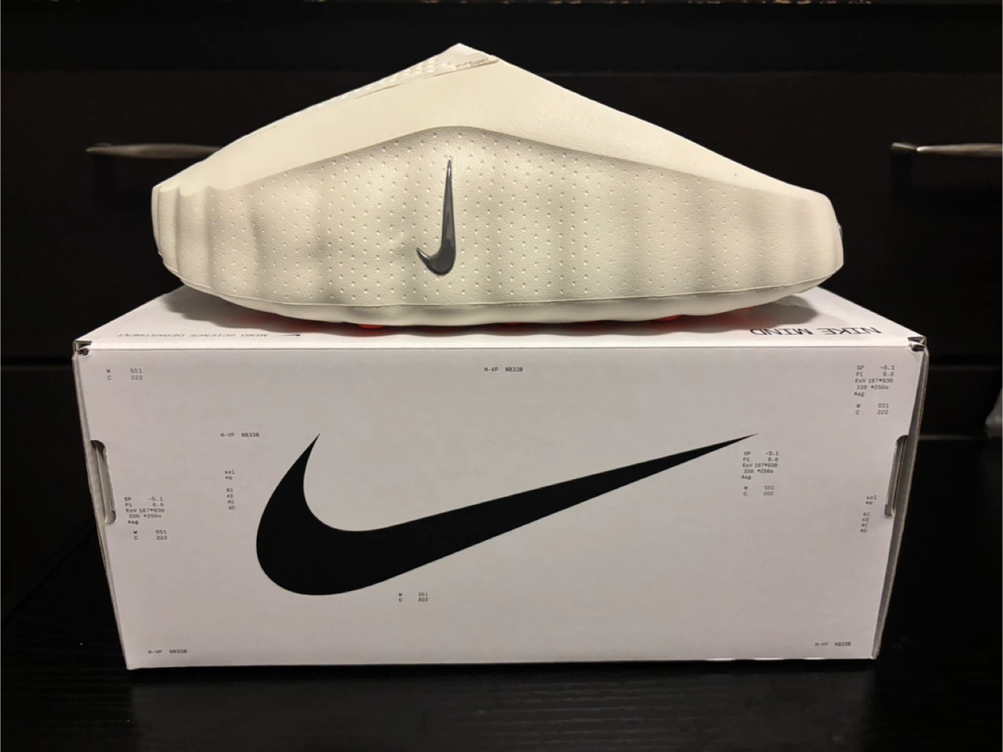 Nike Mind 001 Slide Sail size 10 Men’s/11 Women’s - photo 4