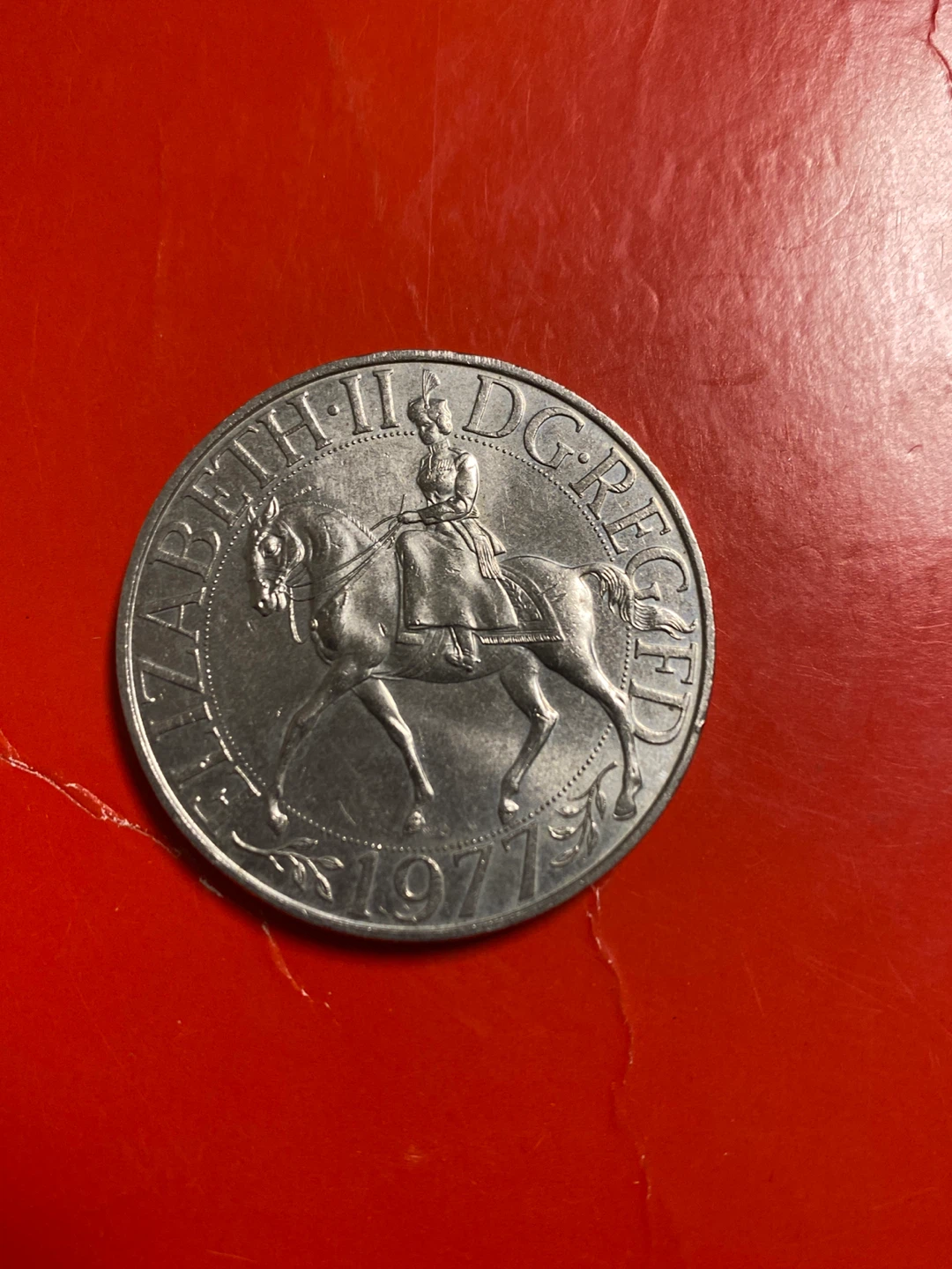 1977 Elizabeth II Coin