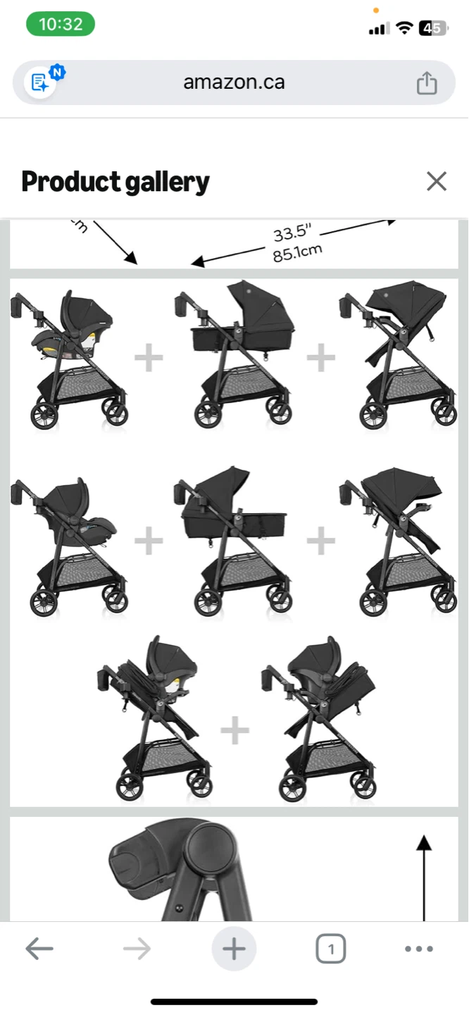 Evenflo Omni Signature Travel System with Infant Car Seat - photo 4