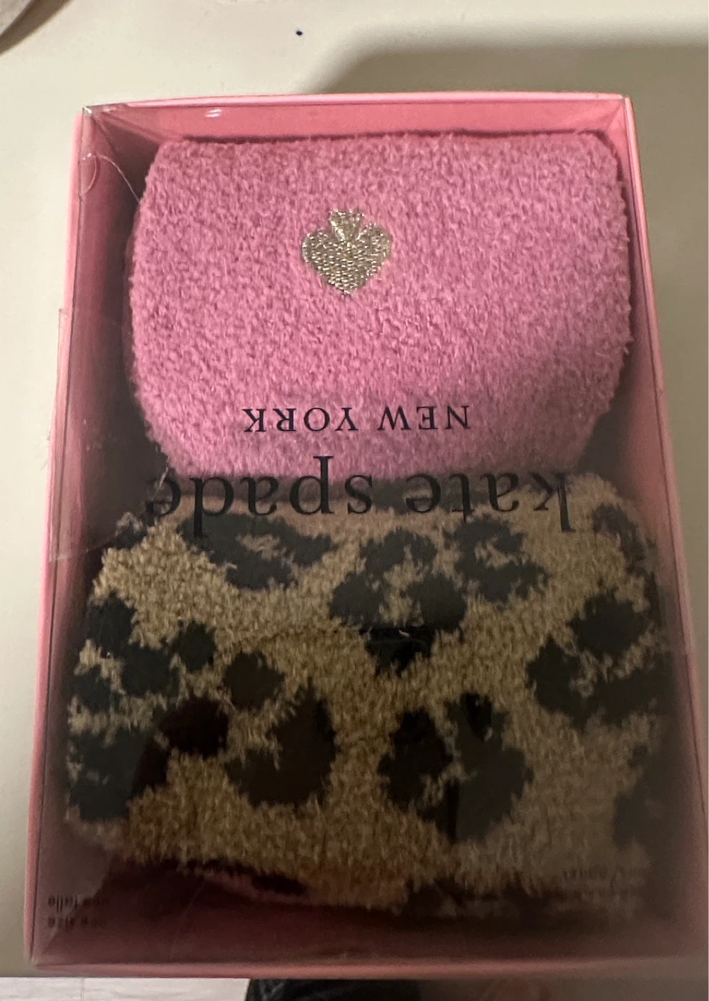 Kate Spade Fuzzy Socks Set