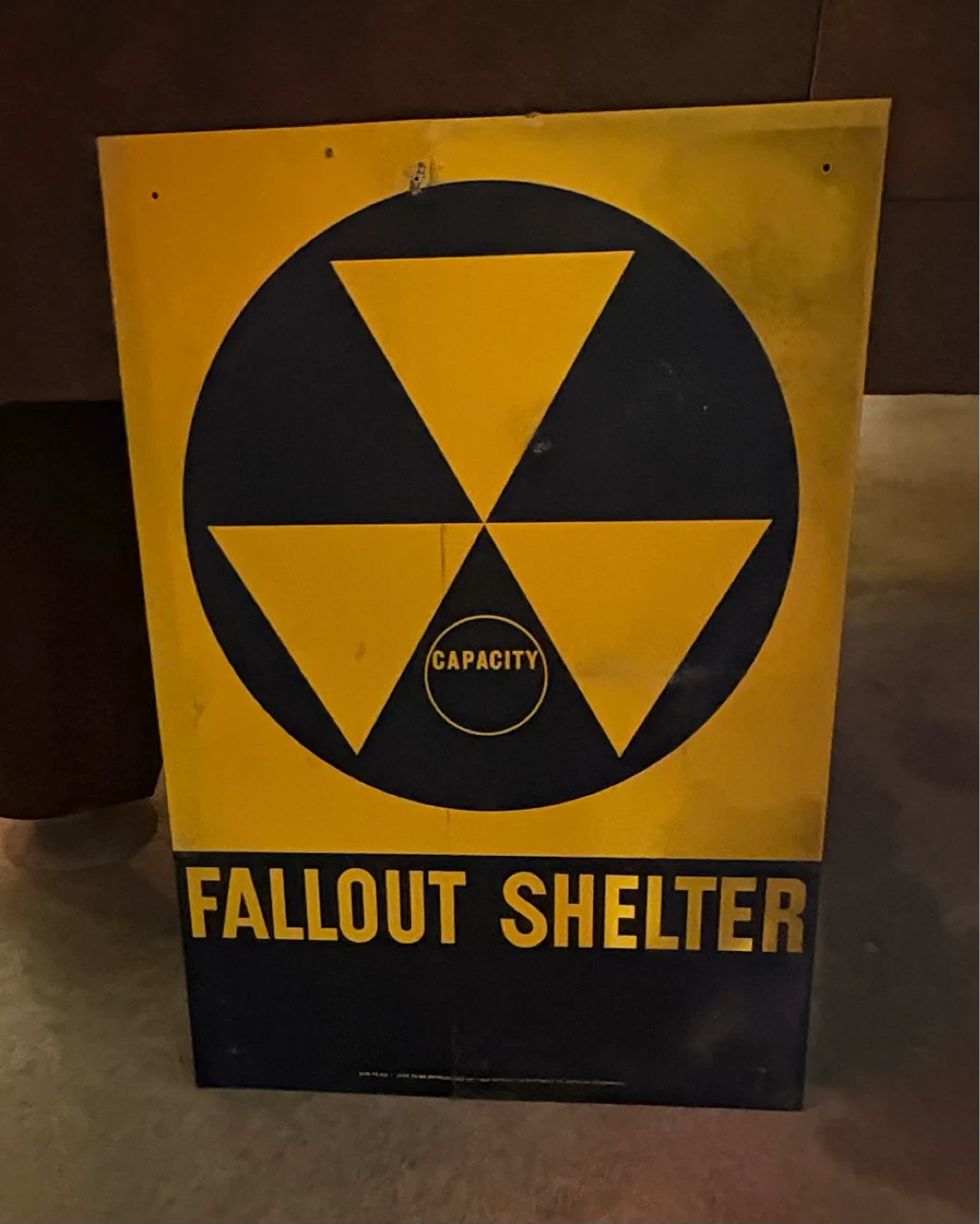 Fallout Shelter Sign